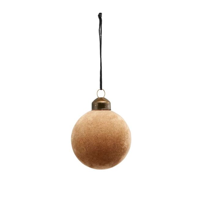 Flid 바우블 벨벳 Ø5.5 cm - light brown - House Doctor | 하우스닥터