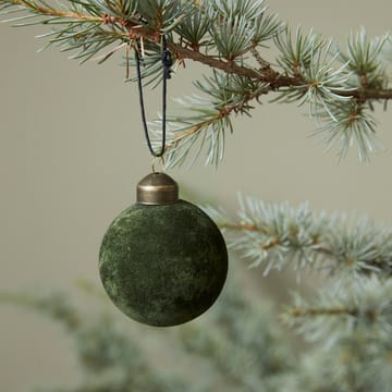 Flid 크리스마스 장식용 방울, velvet - Dark green - House Doctor | 하우스닥터