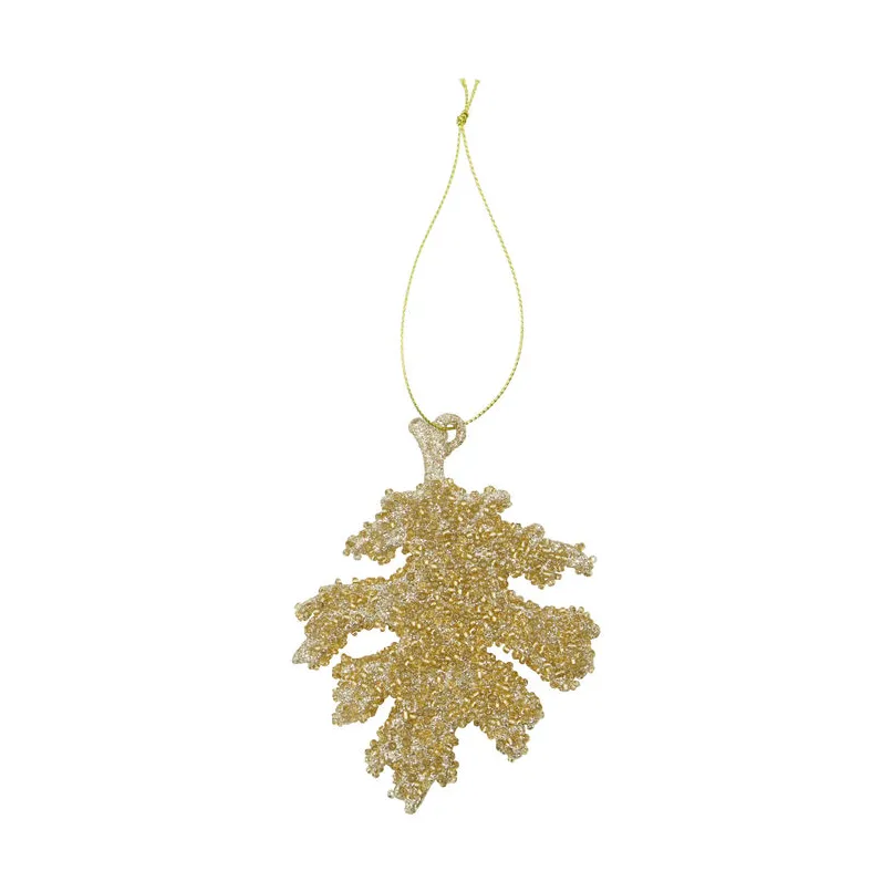 Gliz 크리스마스 장식 10.5 cm 3개 세트, Gold glitter House Doctor | 하우스닥터