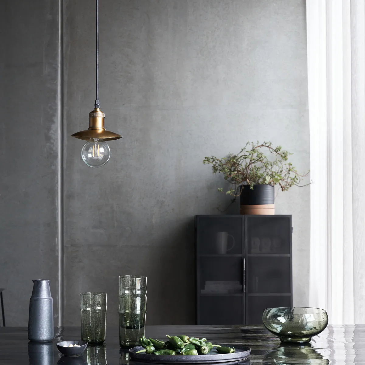 Hatt 전등갓 13x14 cm, Antique brass House Doctor | 하우스닥터