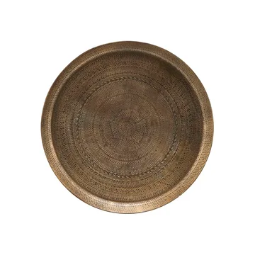 Jhansi 장식용 메탈 트레이 Ø29 cm - brass - House Doctor | 하우스닥터
