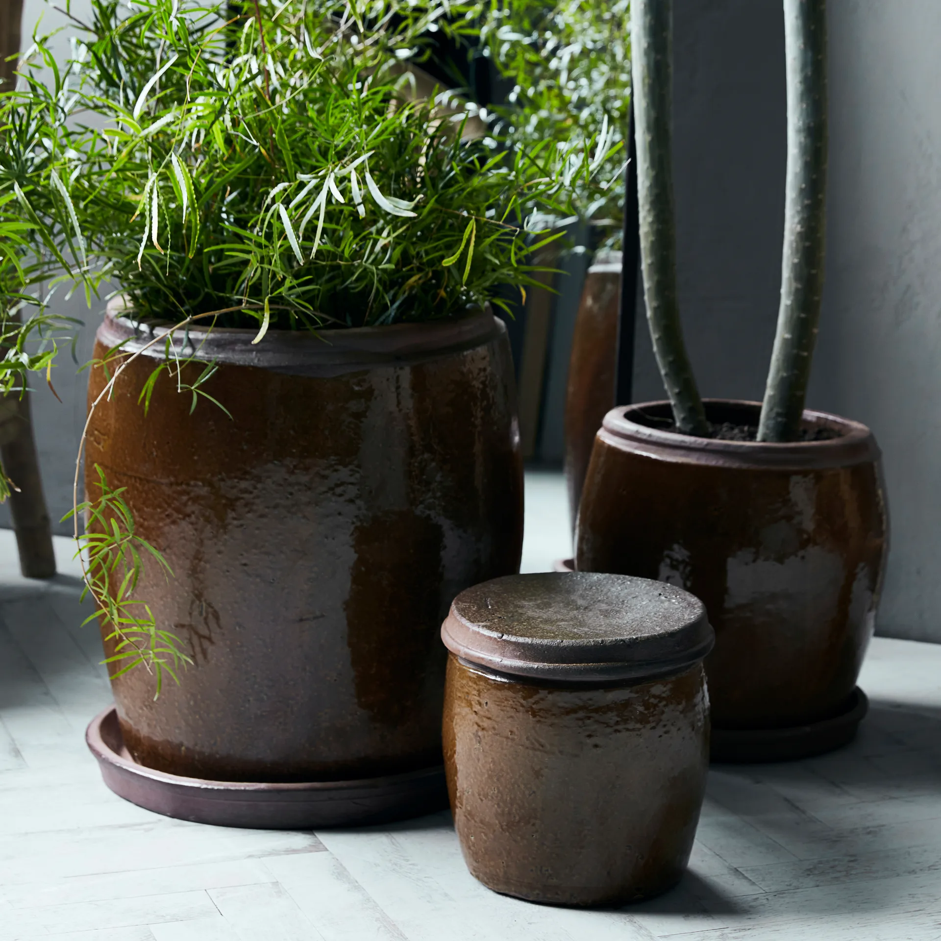 Khap 화분 Ø39 cm, brown House Doctor | 하우스닥터