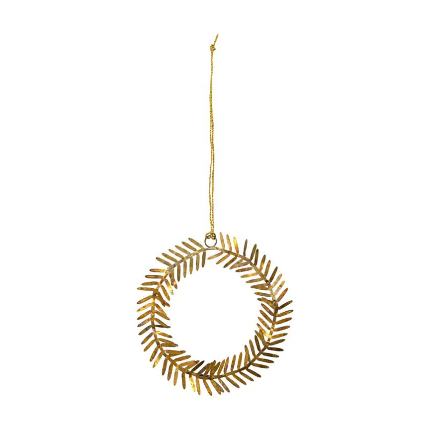 Lamet 행잉 장식 리스, brass House Doctor | 하우스닥터