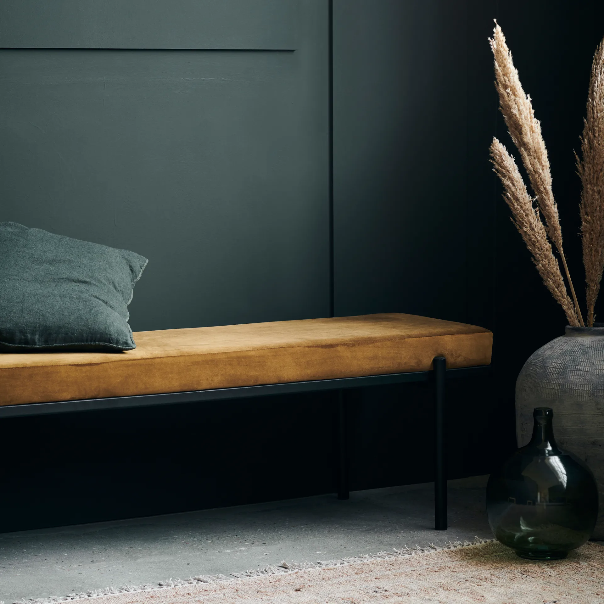 Lao 벤치, Dark olive, 160 cm House Doctor | 하우스닥터