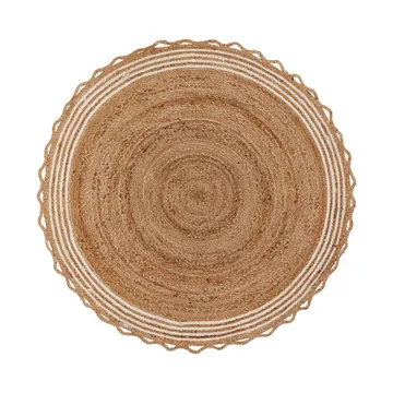 Nord 크리스마스 트리 러그 Ø120 cm - Jute-white - House Doctor | 하우스닥터