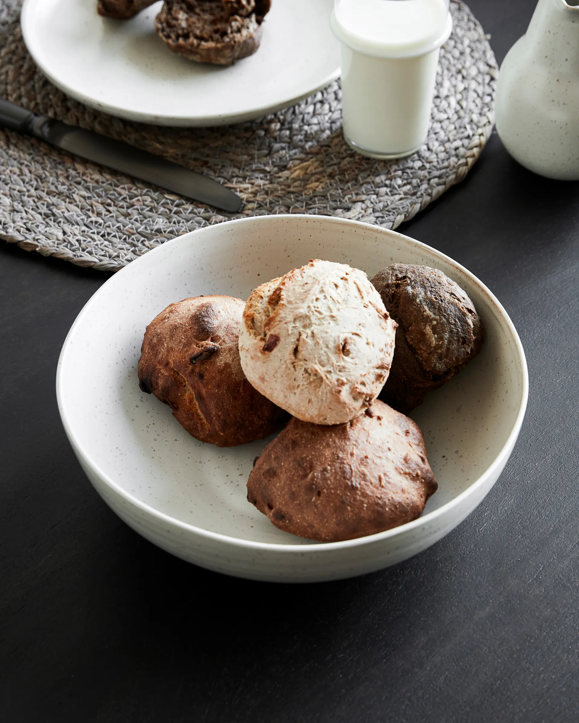 Pion 보울 Ø22 cm, grey-white House Doctor | 하우스닥터