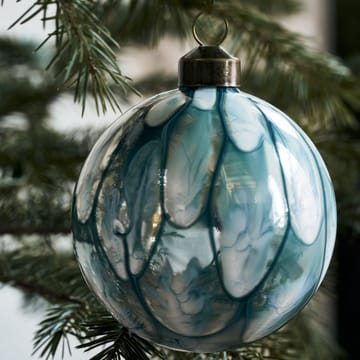 Runy 크리스마스 바우블 Ø8 cm 2 pieces - Light blue - House Doctor | 하우스닥터