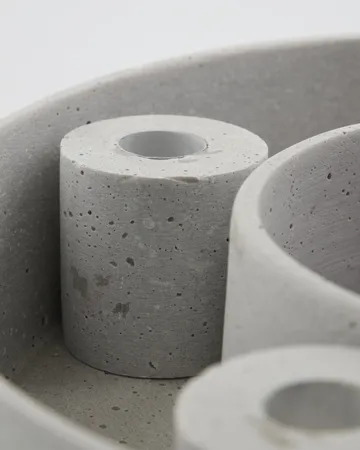 The Ring 캔들 홀더 - Grey - House Doctor | 하우스닥터