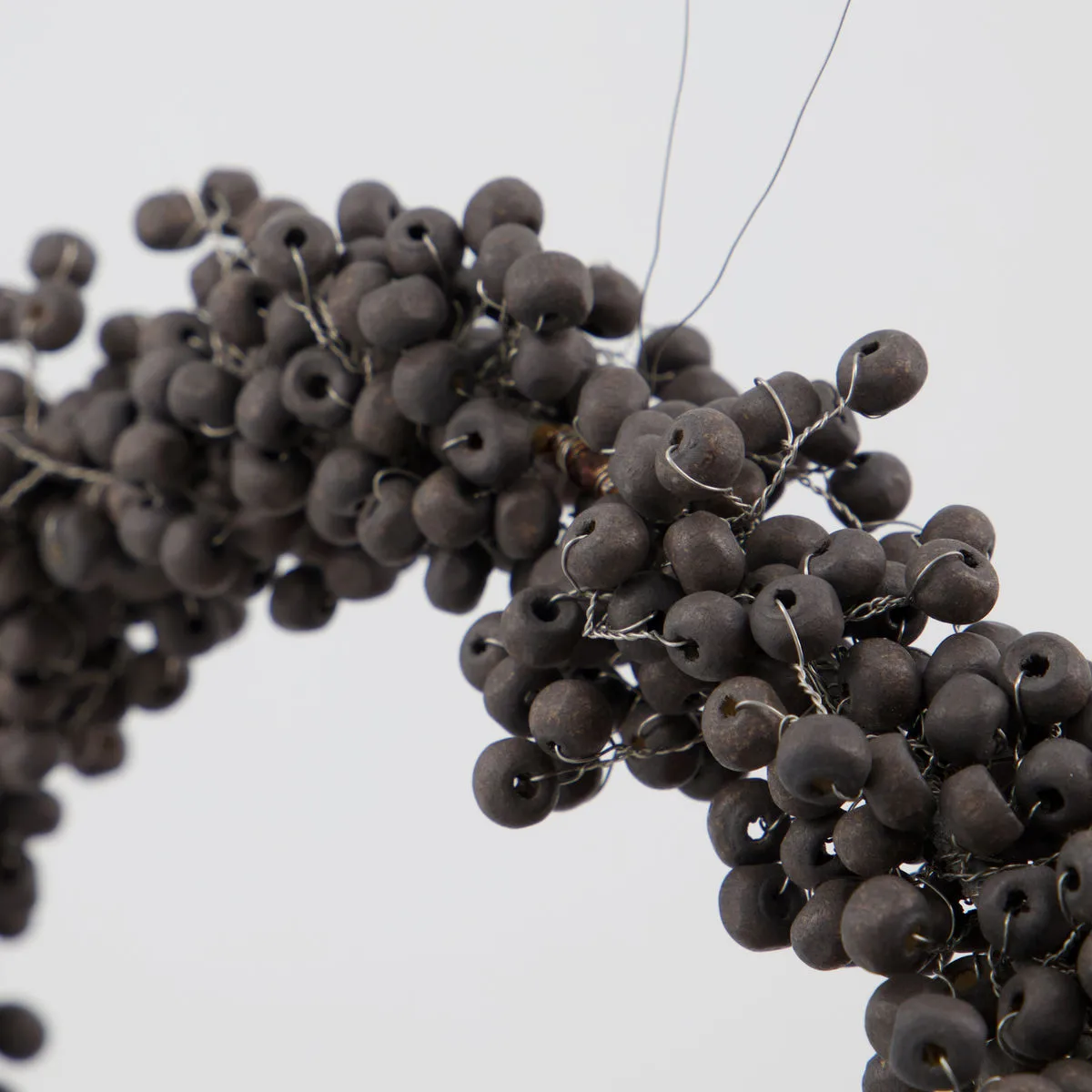 Winter 리스 Ø23 cm, Black House Doctor | 하우스닥터