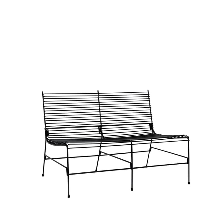 휩시 스트링 벤치 실외용 121x88 cm - Black - Hübsch | 휩시