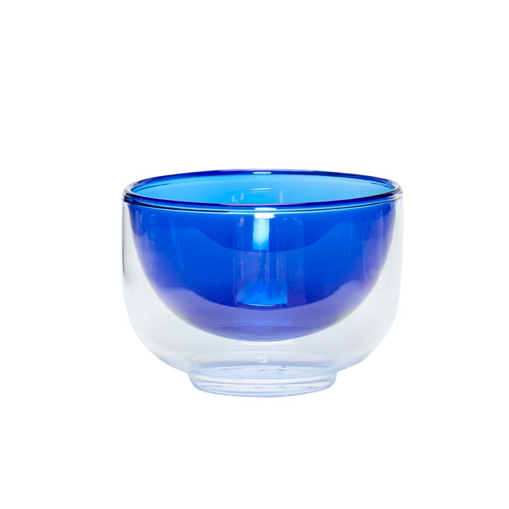 휩시 보울 Ø13 cm - Clear-blue - Hübsch | 휩시