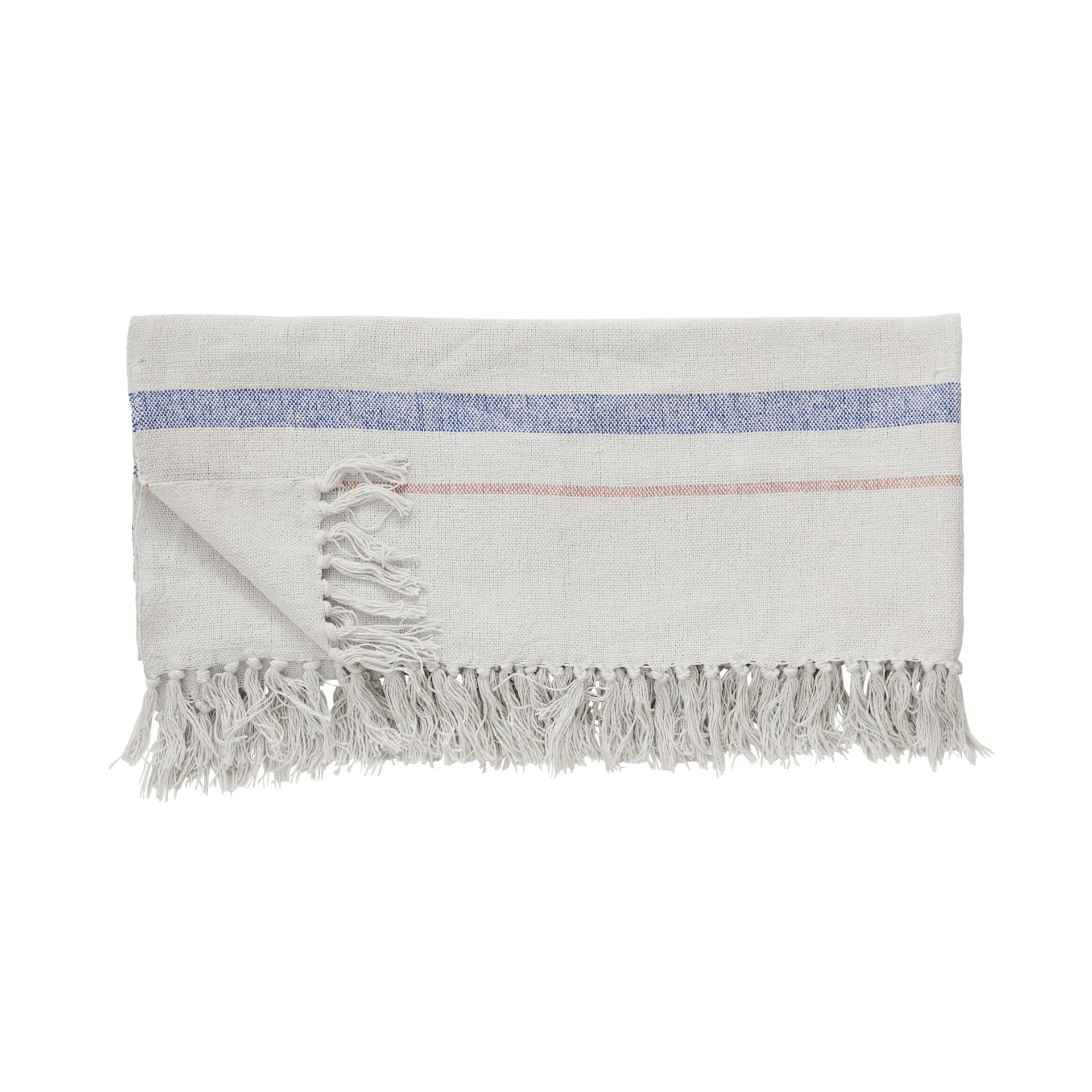 면 스로우 140x200 cm, Beige-blue-red 휩시 인테리어