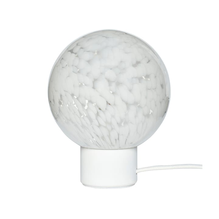 휩시 테이블 조명 Ø15 cm - Metal-white - Hübsch | 휩시