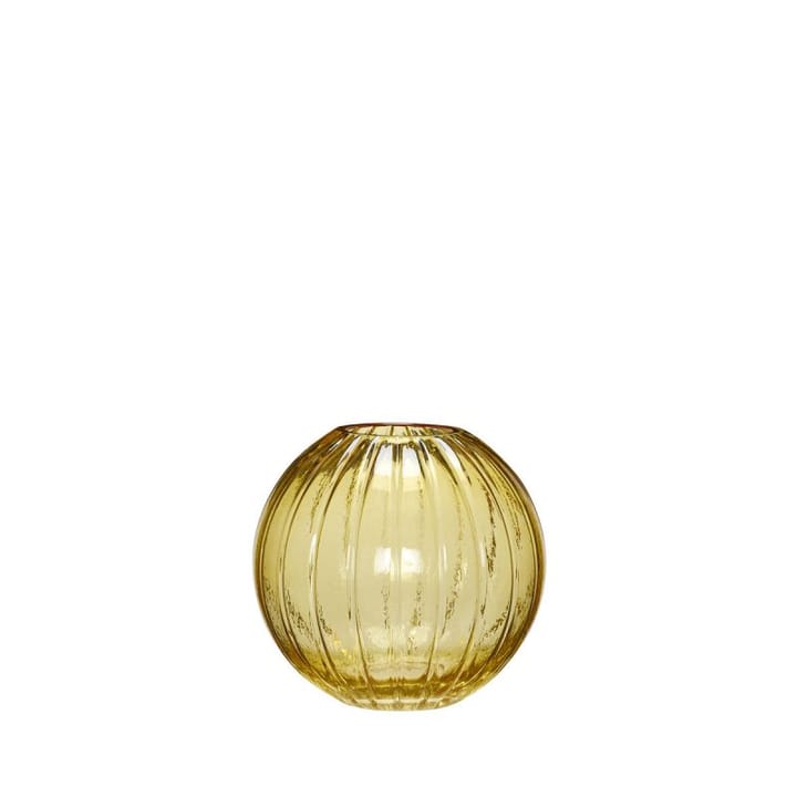 휩시 플뢰르 화병 라운드 Ø18 cm - Yellow - Hübsch | 휩시