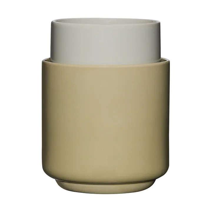 듀 포트 세트 2개 - Light green-sand - Hübsch