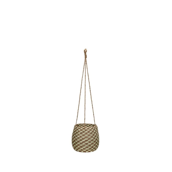휩시 바스켓 페이 체크이 20 cm - Nature - Hübsch | 휩시
