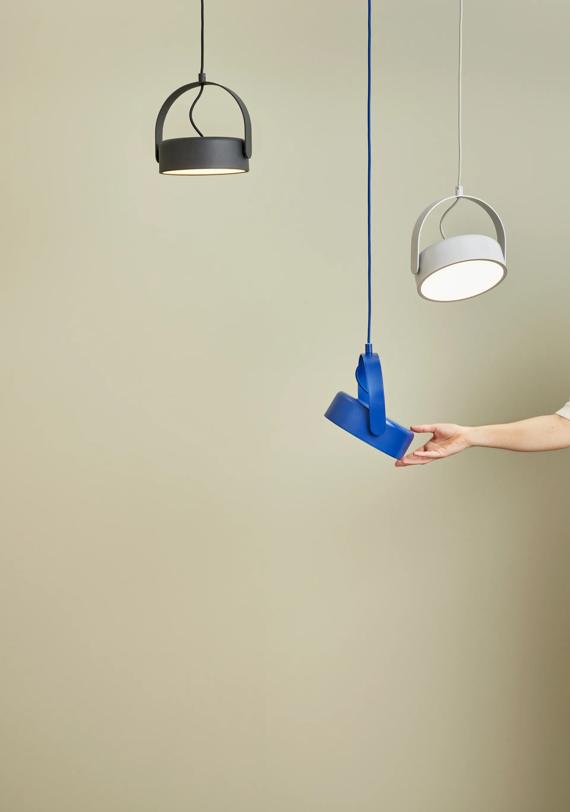 휩시 스테이지 천장 조명 27 cm, Light gray Hübsch