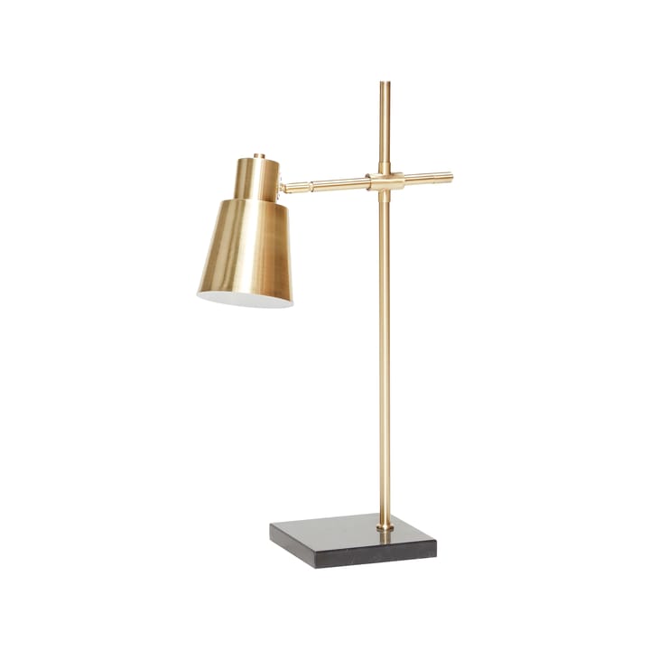 휩시 테이블 조명 36x18 cm - Brass-black marble - Hübsch | 휩시