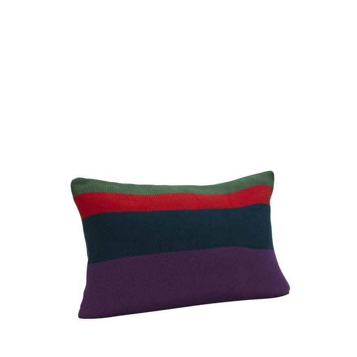 휩시 라인 베개 40x60 cm - Green-red-purple-black - Hübsch | 휩시