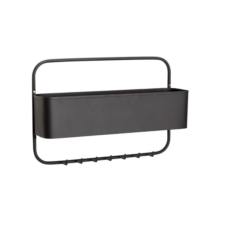 휩시 옷걸이 행거 41x62 cm - Metal-black - Hübsch | 휩시