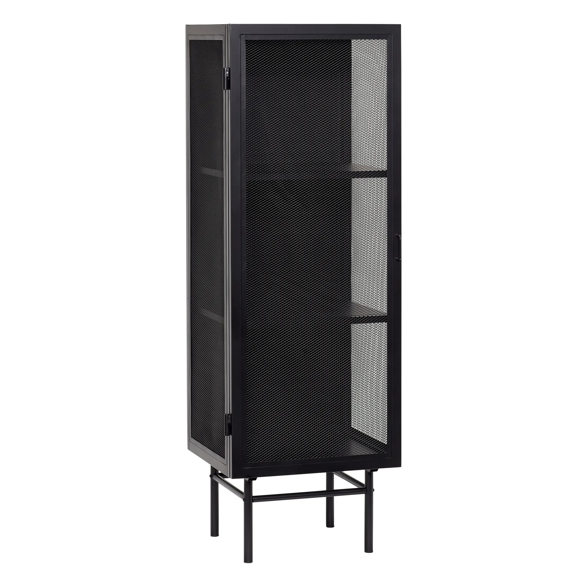 휩시 메탈 캐비닛 50x45x150 cm, Black 휩시 인테리어