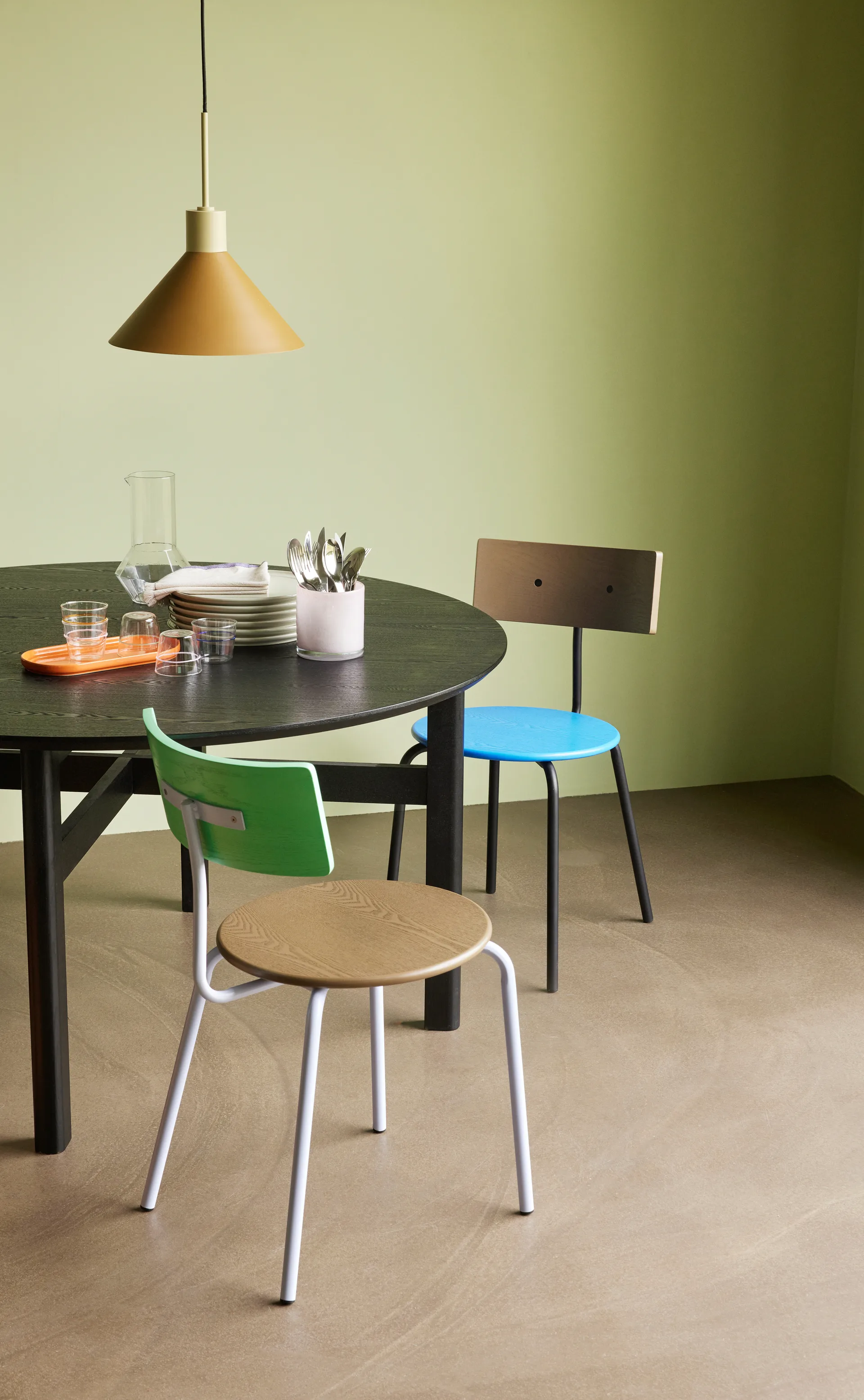 크레용 조명, Amber 휩시 인테리어