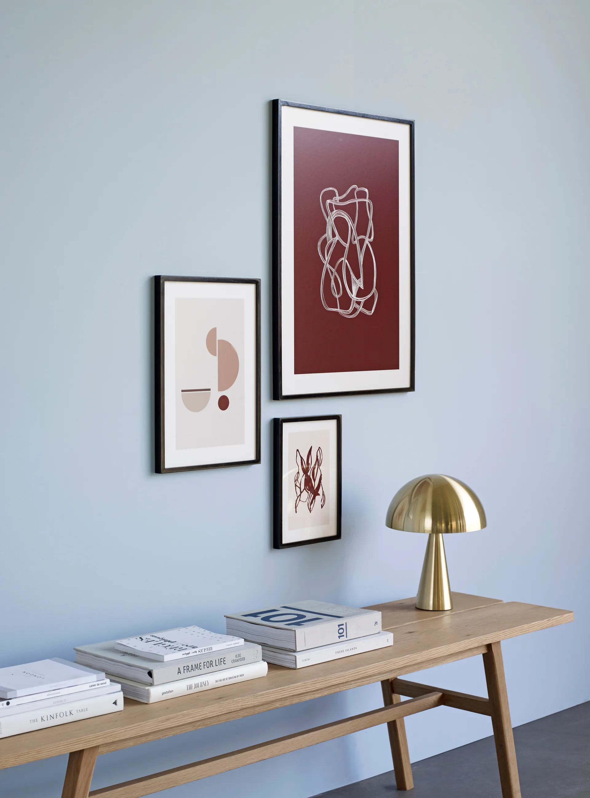 머쉬 테이블 조명 미니, Brass 휩시 인테리어