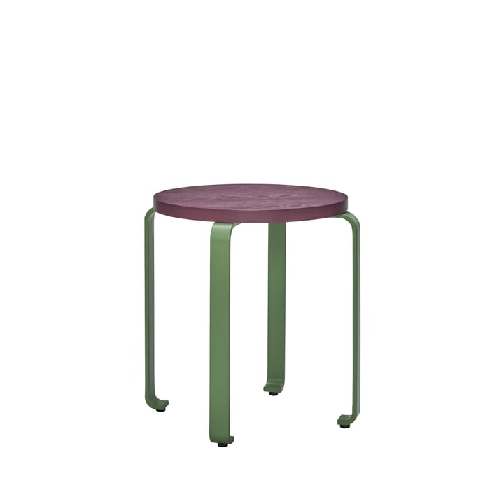 휩시 스마일 스툴 - Burgundy-green - Hübsch | 휩시