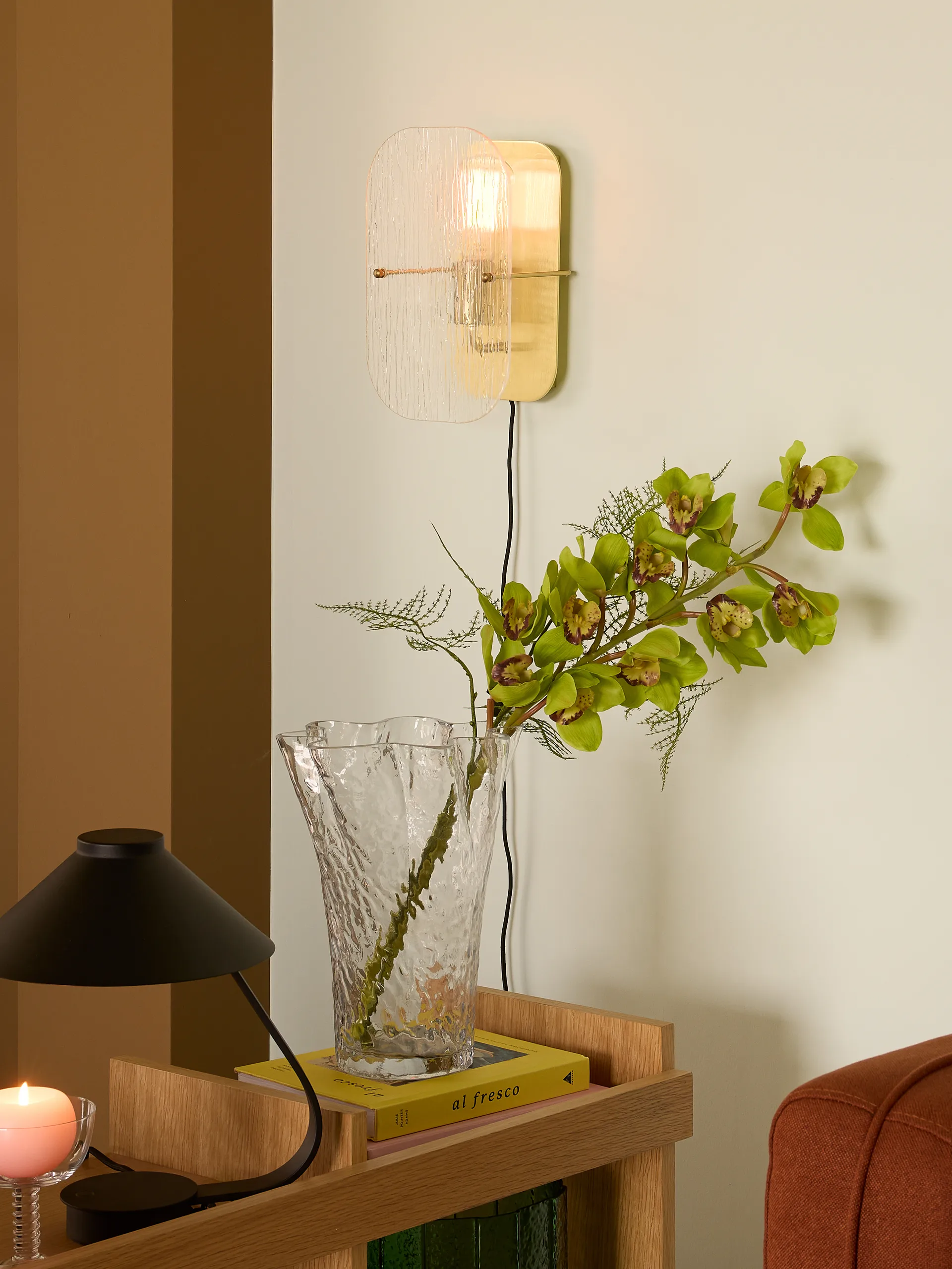 러플 화병, Clear 휩시 인테리어