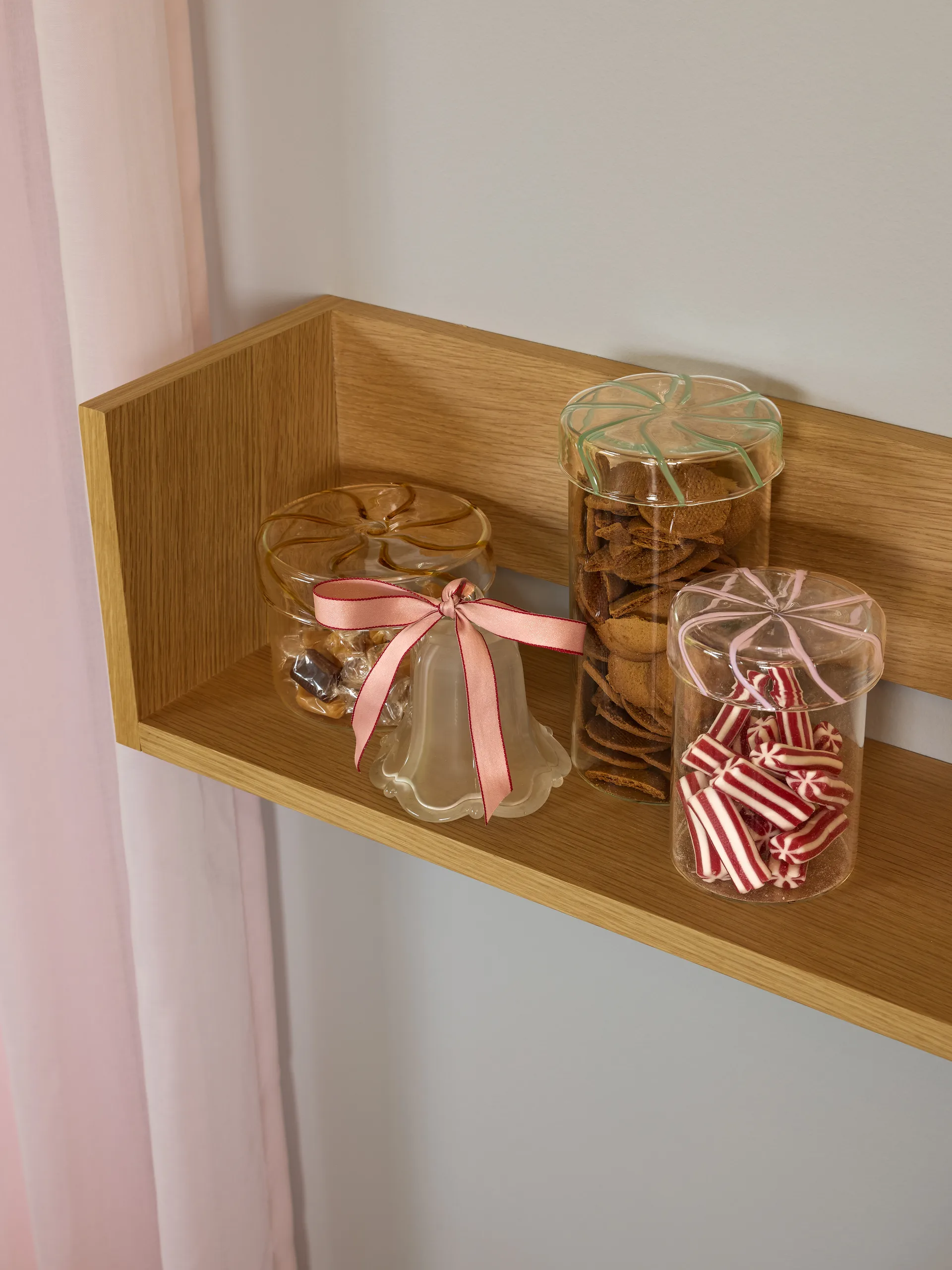 에어 스토리지 유리병 큰 사이즈, Green 휩시 인테리어