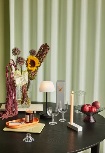 에어 스토리지 유리병 큰 사이즈 - Green - 휩시 인테리어