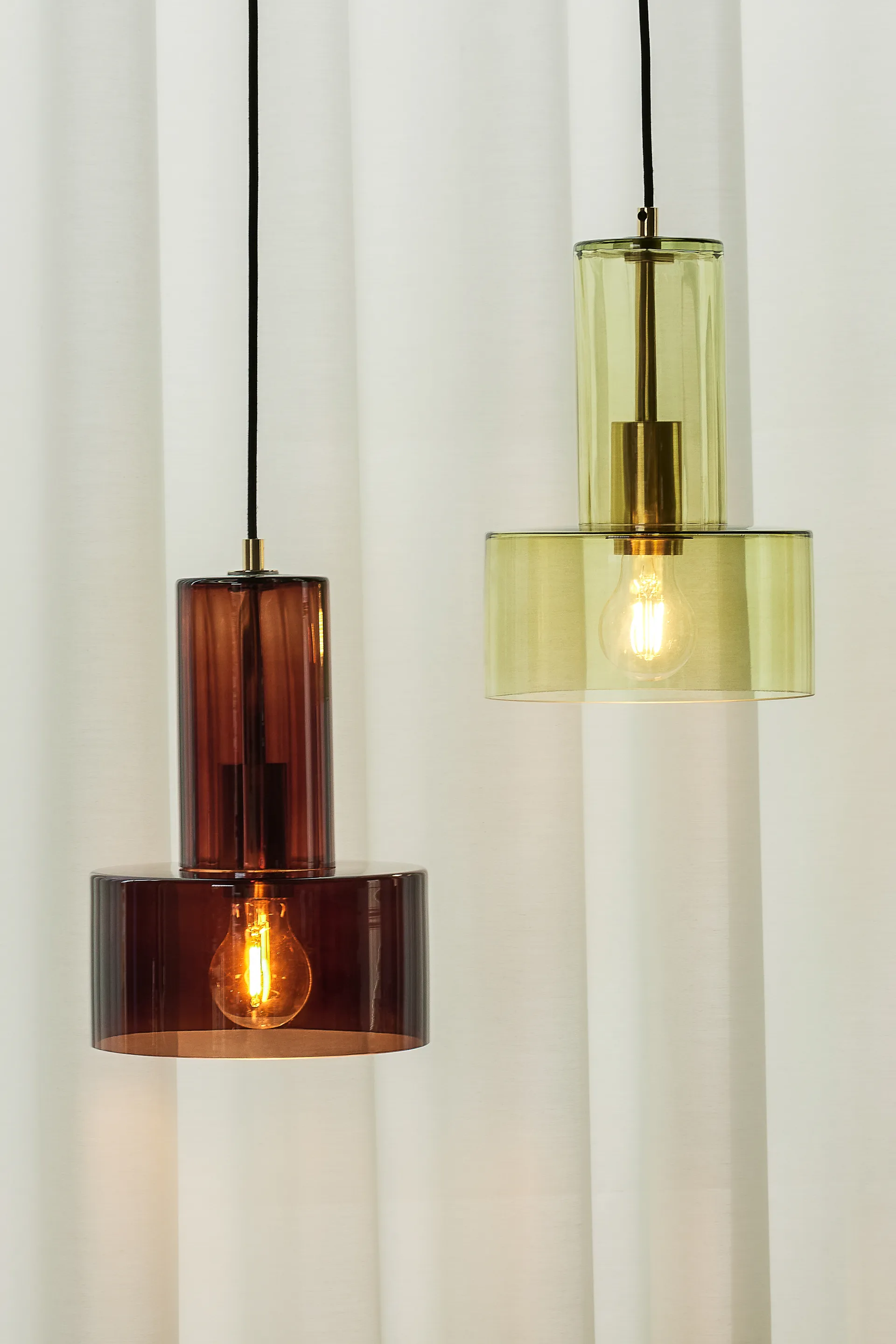 리플 펜던트 조명, Green 휩시 인테리어