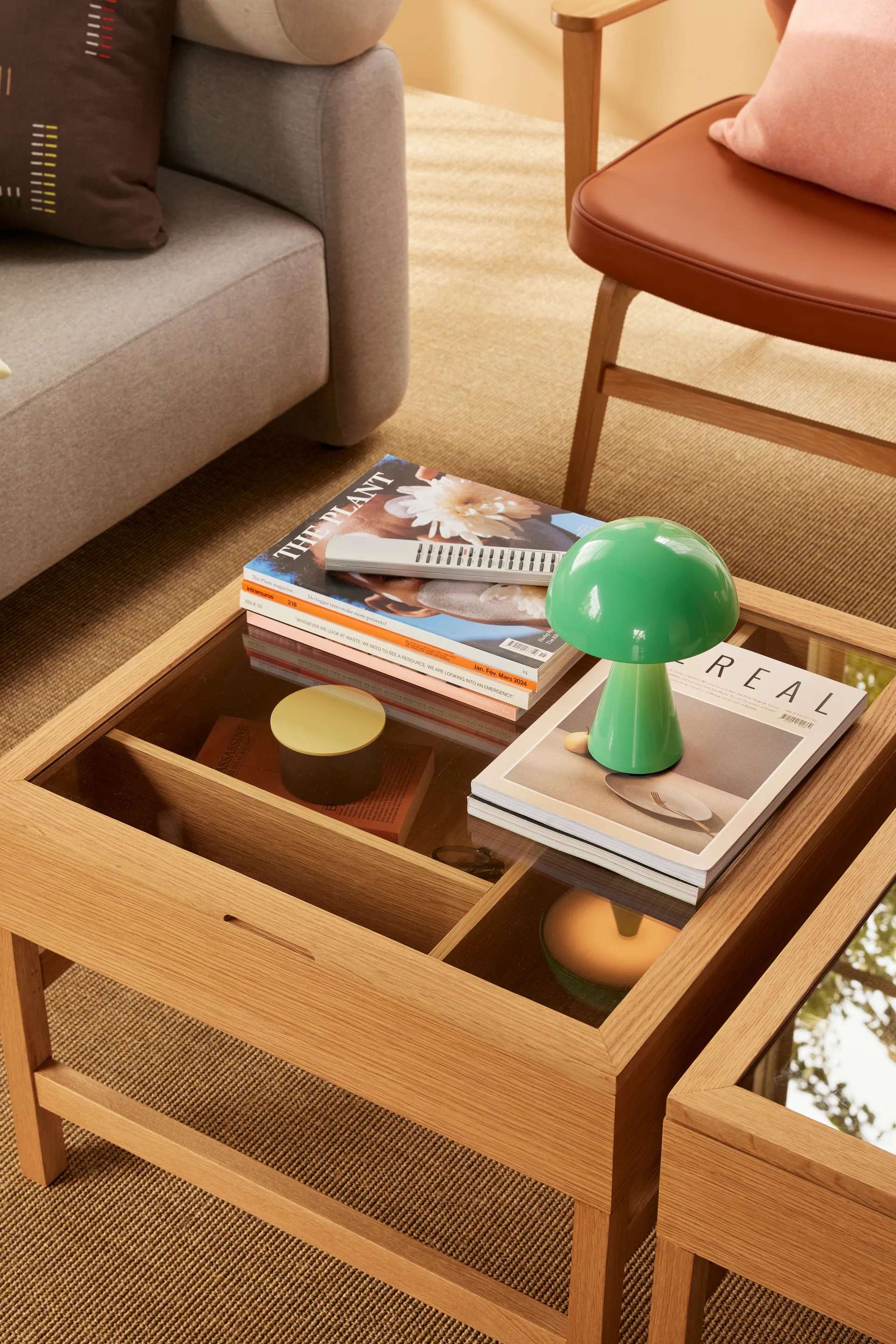 머쉬 무선 조명, Green 휩시 인테리어