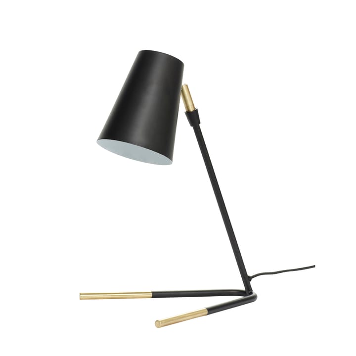 휩시 테이블 조명 H46 cm - Brass-black - Hübsch | 휩시