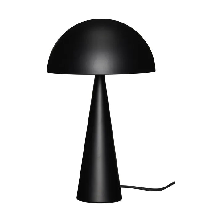 머쉬 테이블 조명 - Matte black, tall 50 cm - Hübsch