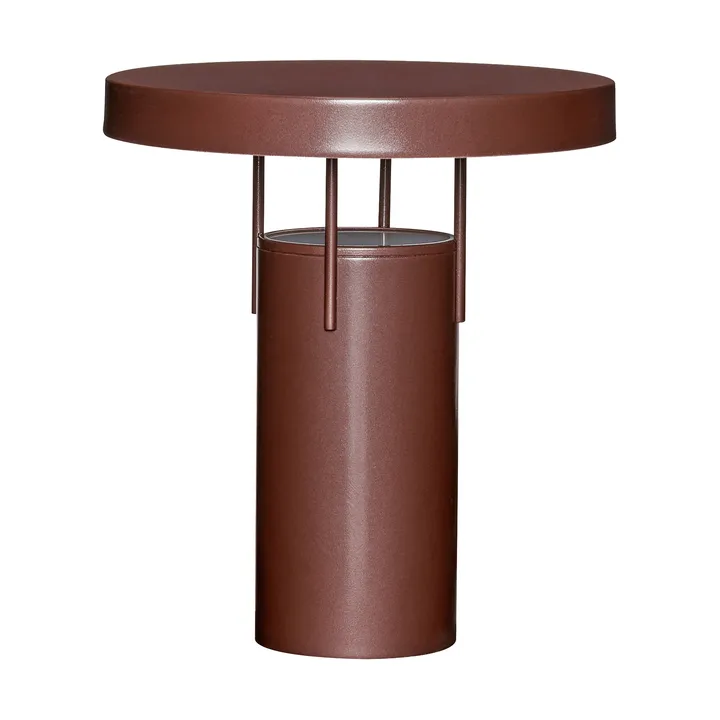 브링미 무선 테이블 조명 - Metallic burgundy, 28 cm - Hübsch