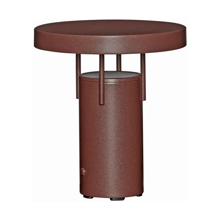 브링미 무선 테이블 조명 - Metallic burgundy, mini 20 cm - Hübsch