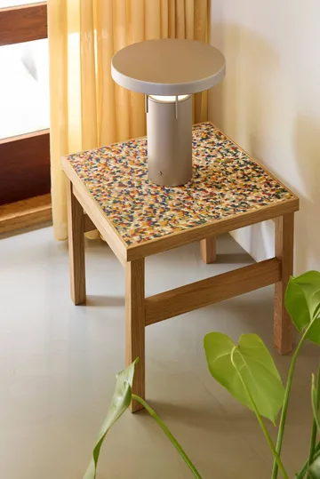 브링미 무선 테이블 조명 - Metallic sand, 28 cm - 휩시 인테리어