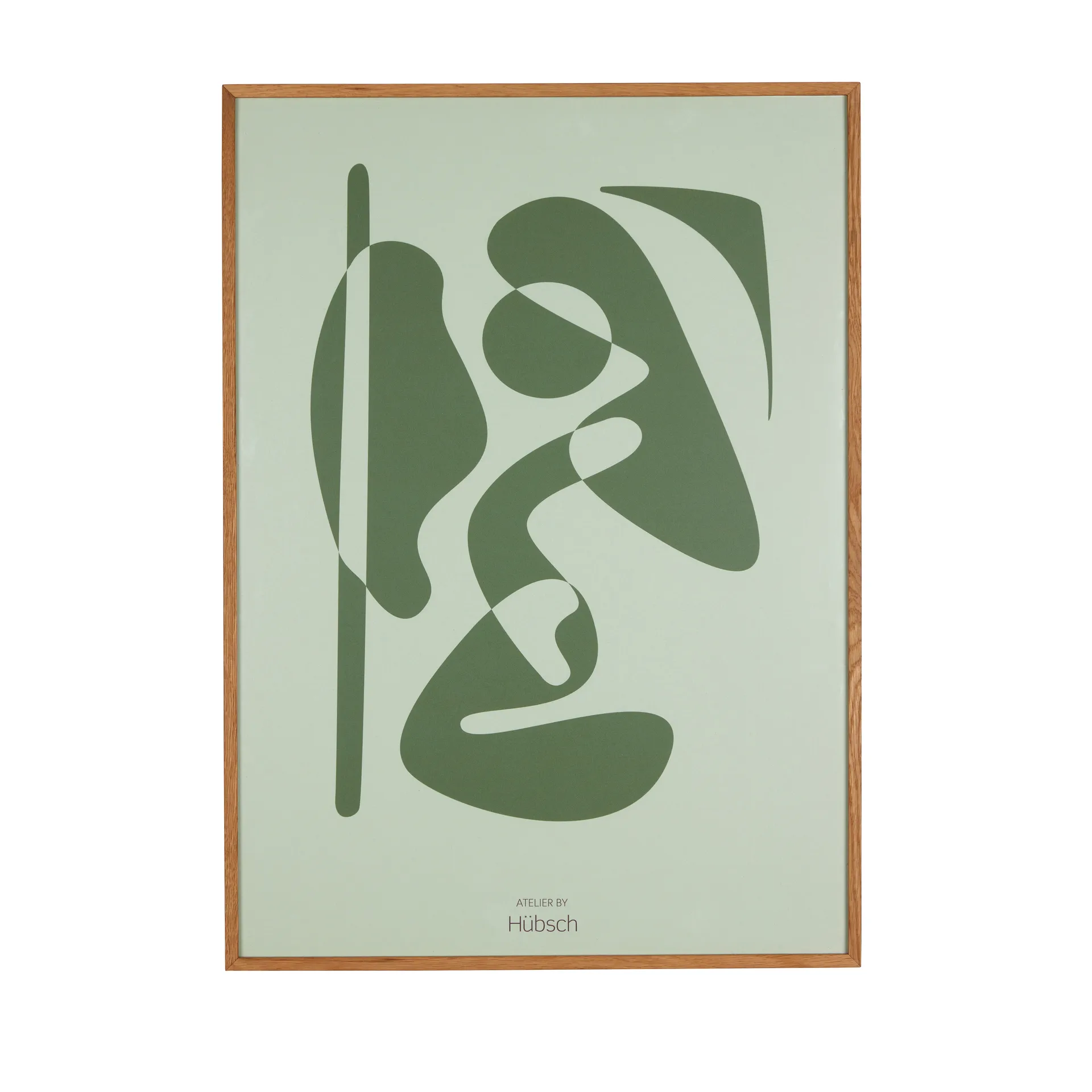 큰 나무 액자가 있는 그림, Nature 휩시 인테리어