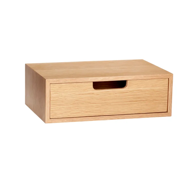 하이드 스토리지 박스 - Oak, 30x20x10 cm - Hübsch | 휩시