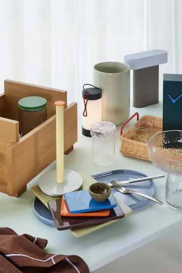 에어 스토리지 유리병 중간 사이즈 - Pink - 휩시 인테리어