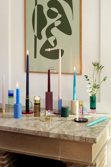 아스트로 캔들 홀더 - Pink - 휩시 인테리어