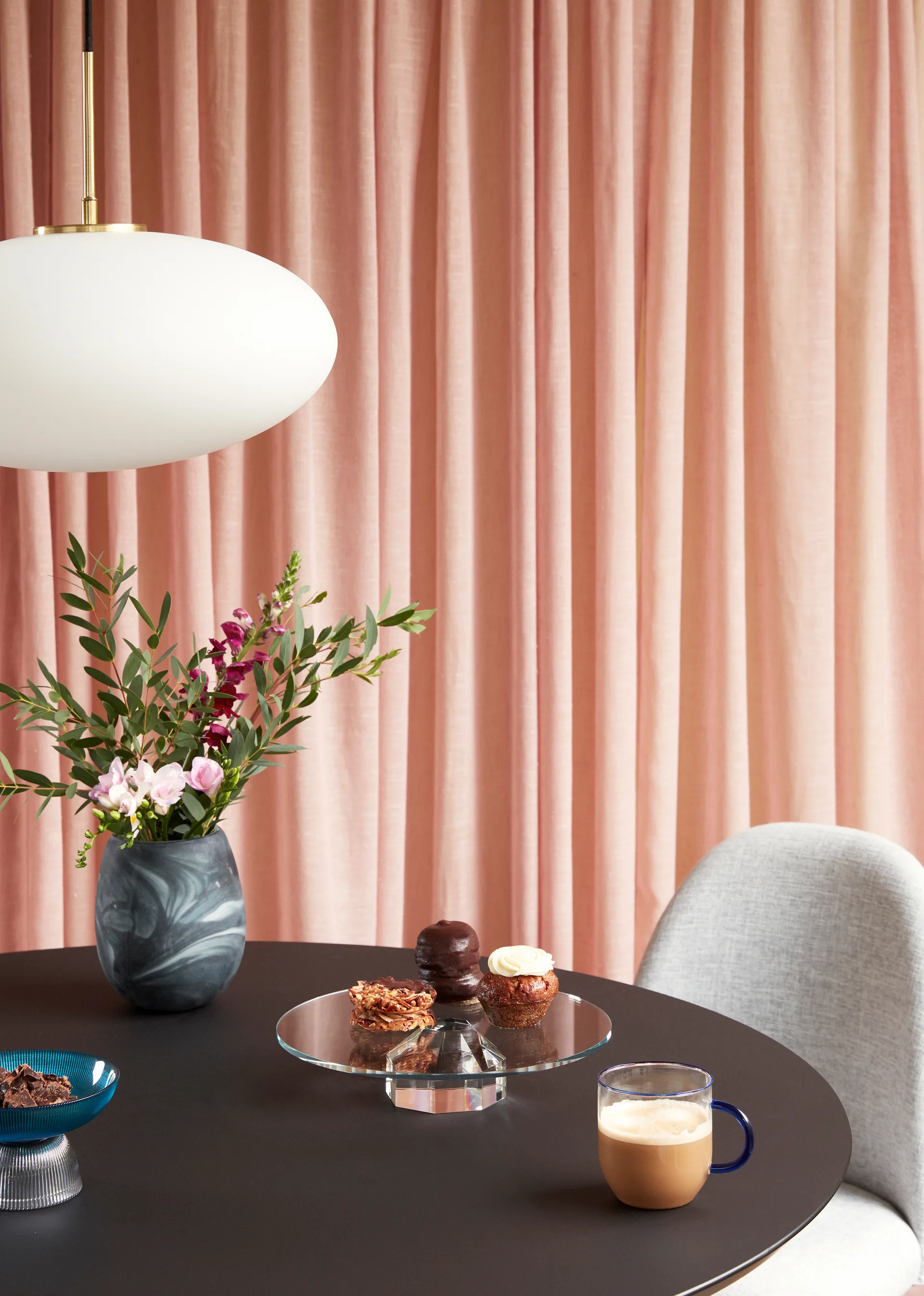 뮤즈 엘립스 펜던트, White 휩시 인테리어