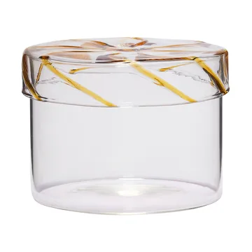 에어 스토리지 유리병 작은 사이즈 - Yellow - 휩시 인테리어