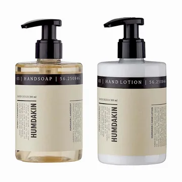 핸드케어 키트 2 x 300 ml - Peony & cranberry - Humdakin | 훔다킨