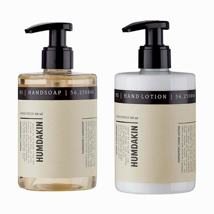 핸드케어 키트 2 x 300 ml, Peony & cranberry Humdakin | 훔다킨