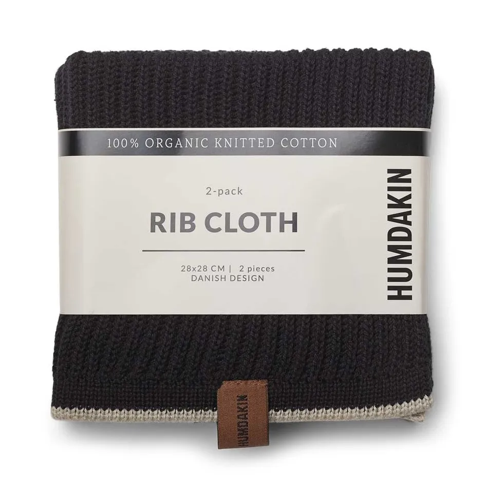 훔다킨 립드 디시클로스 28x28 cm 2개 세트, Coal-light stone Humdakin | 훔다킨