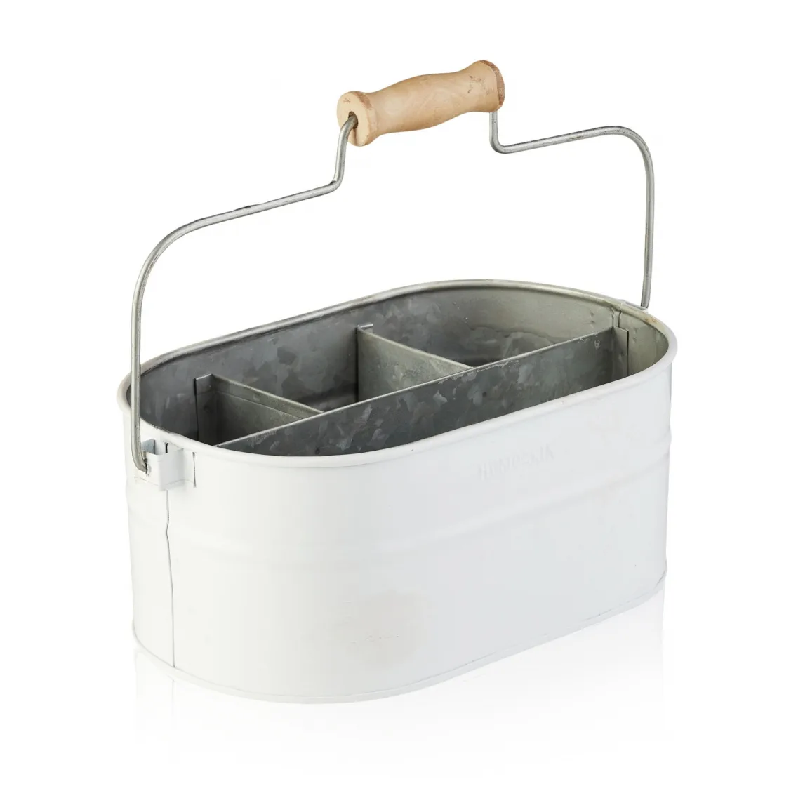훔다킨 시스템 버킷 수납 박스 30x19 cm, White Humdakin | 훔다킨
