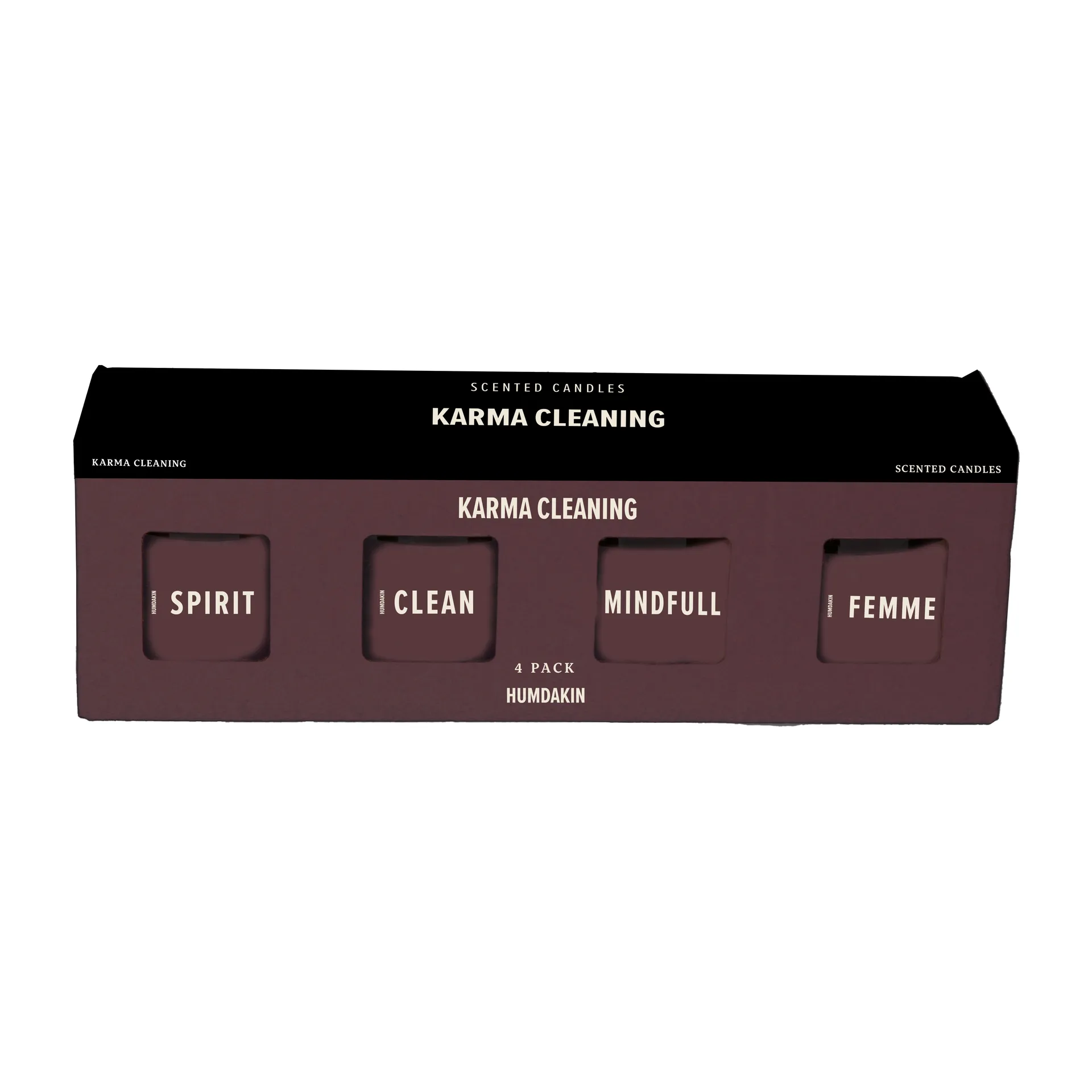 훔다킨 향초 4개 세트, Karma Cleaning - Bordeaux Humdakin | 훔다킨