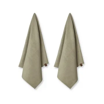 훔다킨 오가닉 주방타올 45x70 cm 2개 세트 - Oak  - Humdakin | 훔다킨